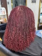 Brazilian-kinky-human-hair-extension-sisterbraid-hairstyle-colour-35-4C-texture-hairbyvintage-salon-lekki-lagos-nigeria