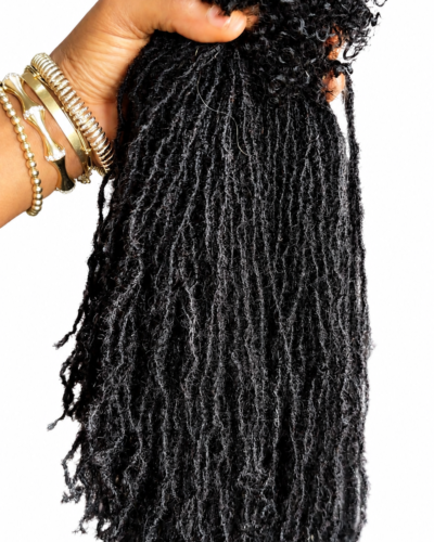 Sisterlocs-without-curls-human-hair-extension-colour-1b-4C-texture-hairbyvintage-salon-lekki-lagos-